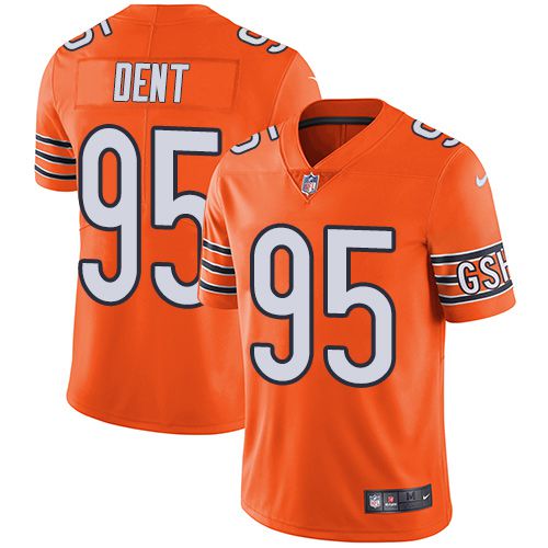 Men Chicago Bears 95 Richard Dent Nike Orange Limited NFL Jersey